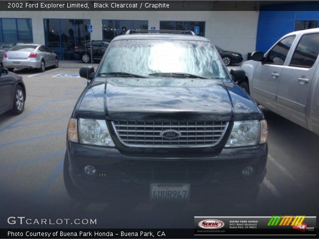 2002 Ford Explorer Limited in Black Clearcoat