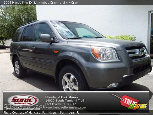 2008 Honda Pilot EX-L in Nimbus Gray Metallic