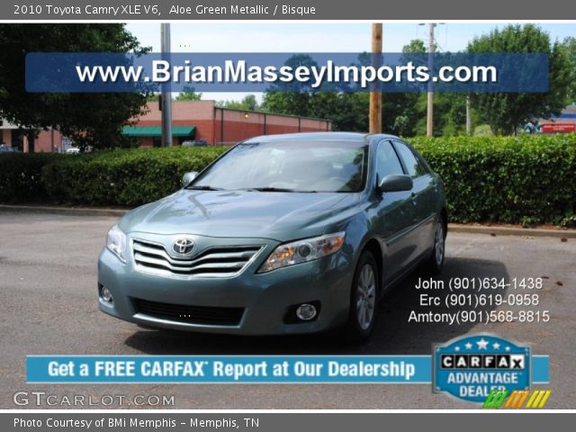 2010 Toyota Camry XLE V6 in Aloe Green Metallic