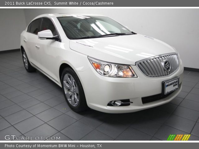 2011 Buick LaCrosse CXS in Summit White