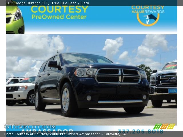 2012 Dodge Durango SXT in True Blue Pearl
