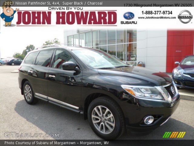 2013 Nissan Pathfinder SL 4x4 in Super Black
