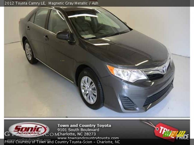 2012 Toyota Camry LE in Magnetic Gray Metallic