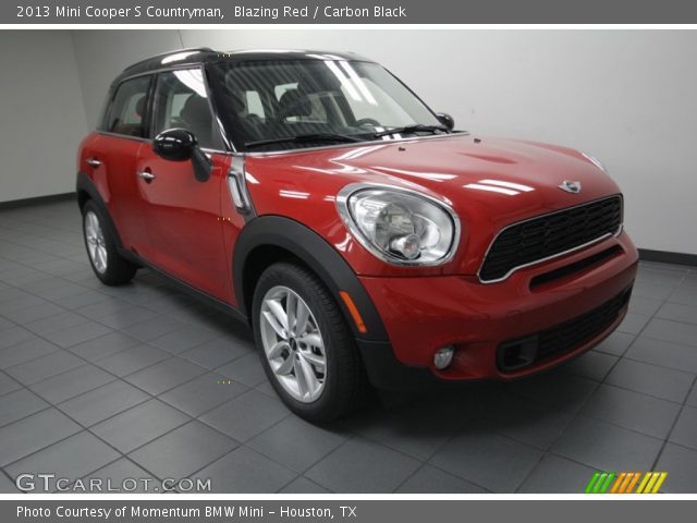 2013 Mini Cooper S Countryman in Blazing Red
