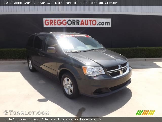 2012 Dodge Grand Caravan SXT in Dark Charcoal Pearl