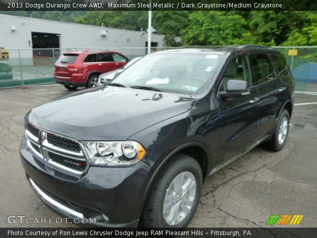 2013 Dodge Durango Crew AWD in Maximum Steel Metallic