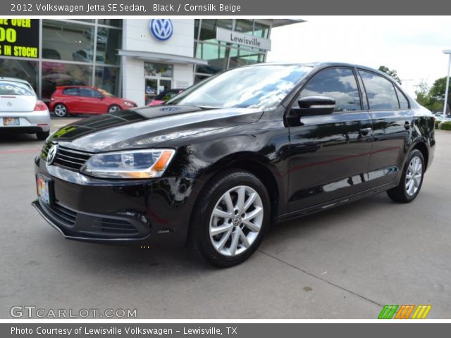 2012 Volkswagen Jetta SE Sedan in Black