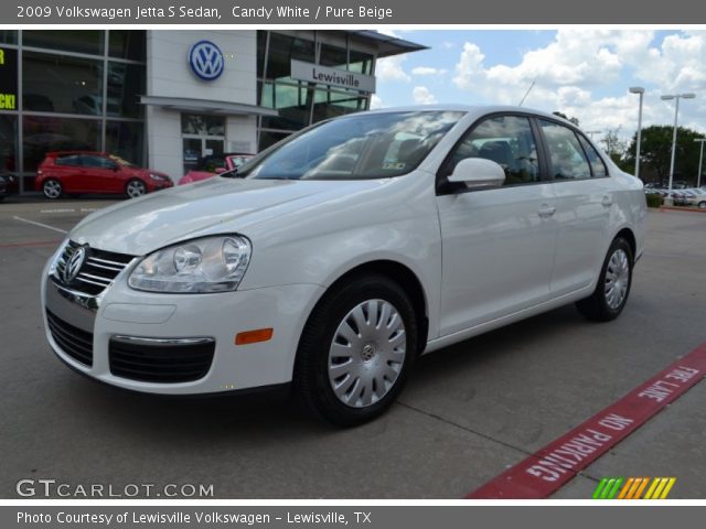2009 Volkswagen Jetta S Sedan in Candy White