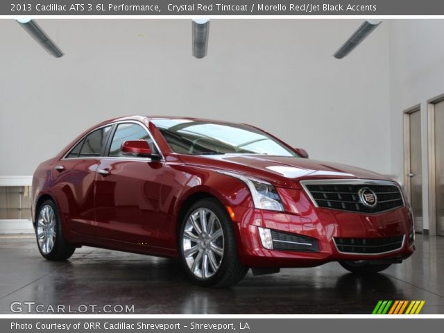 2013 Cadillac ATS 3.6L Performance in Crystal Red Tintcoat