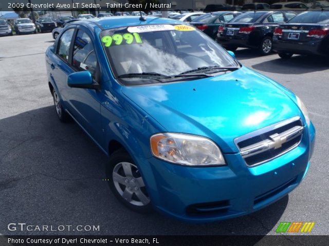 2009 Chevrolet Aveo LT Sedan in Tahiti Green