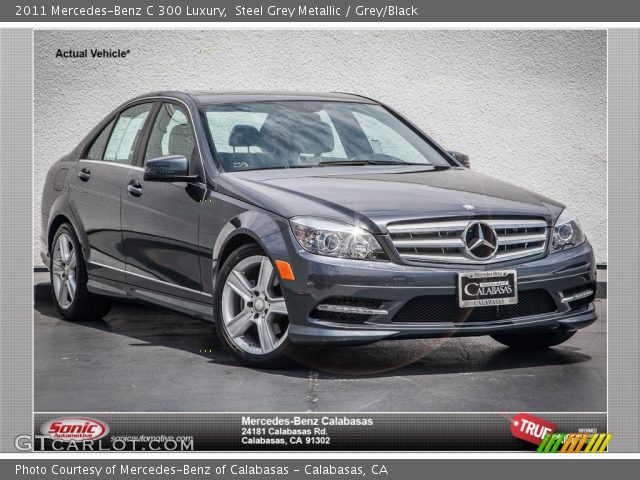 2011 Mercedes-Benz C 300 Luxury in Steel Grey Metallic
