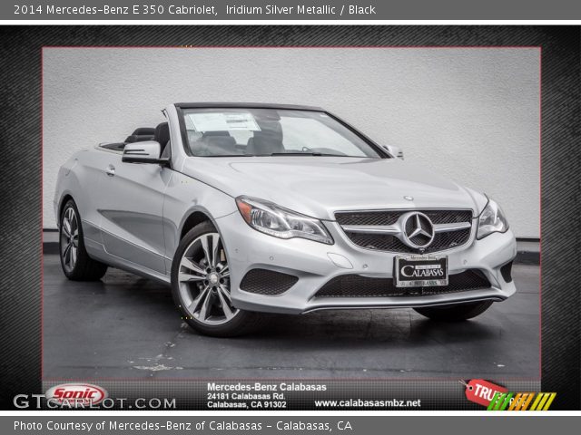 2014 Mercedes-Benz E 350 Cabriolet in Iridium Silver Metallic