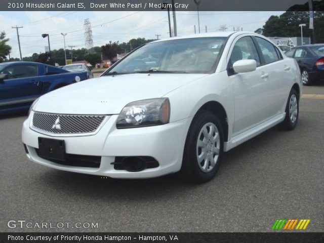 2010 Mitsubishi Galant ES in Dover White Pearl