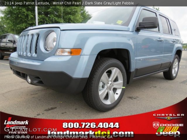 2014 Jeep Patriot Latitude in Winter Chill Pearl