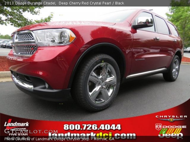 2013 Dodge Durango Citadel in Deep Cherry Red Crystal Pearl