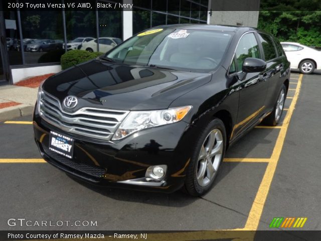 2009 Toyota Venza V6 AWD in Black