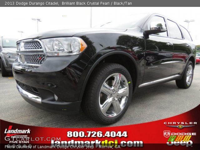 2013 Dodge Durango Citadel in Brilliant Black Crystal Pearl