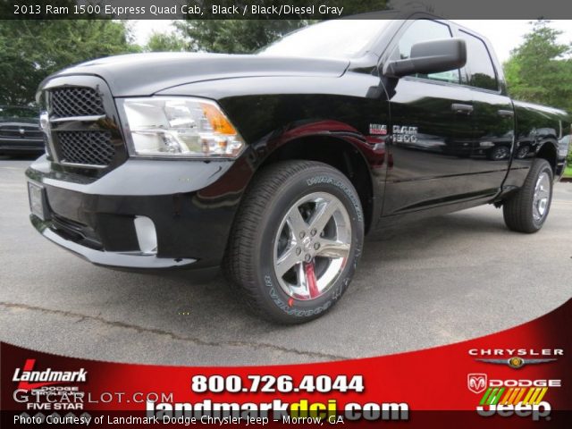 2013 Ram 1500 Express Quad Cab in Black