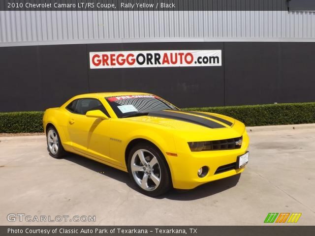 2010 Chevrolet Camaro LT/RS Coupe in Rally Yellow