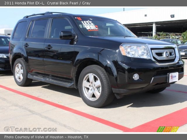 2011 Honda Pilot EX-L in Crystal Black Pearl