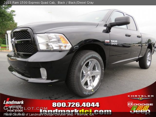2013 Ram 1500 Express Quad Cab in Black