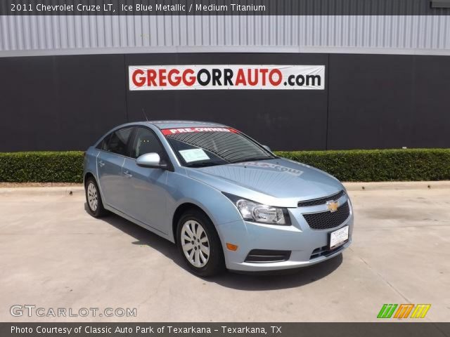 2011 Chevrolet Cruze LT in Ice Blue Metallic