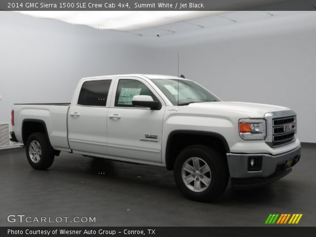 2014 GMC Sierra 1500 SLE Crew Cab 4x4 in Summit White