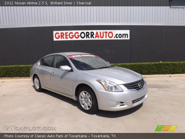 2012 Nissan Altima 2.5 S in Brilliant Silver