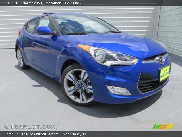 2013 Hyundai Veloster  in Marathon Blue