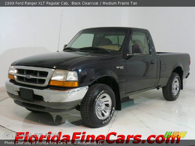 1999 Ford Ranger XLT Regular Cab in Black Clearcoat
