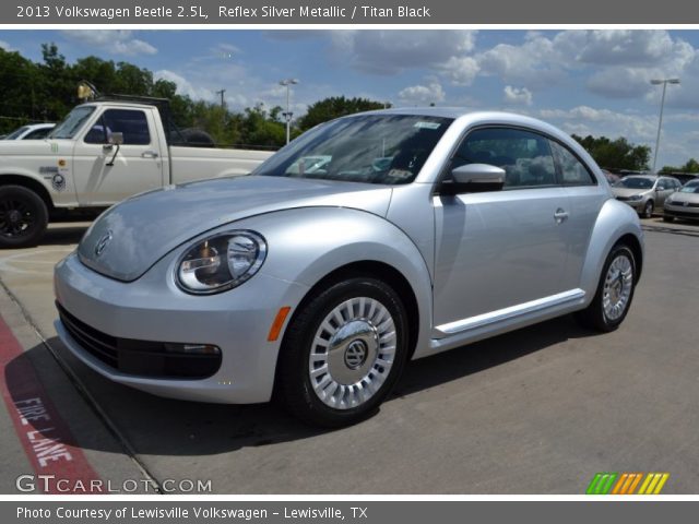 2013 Volkswagen Beetle 2.5L in Reflex Silver Metallic