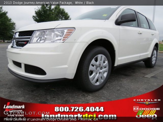 2013 Dodge Journey American Value Package in White