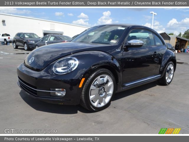 2013 Volkswagen Beetle Turbo Fender Edition in Deep Black Pearl Metallic