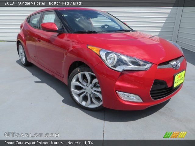 2013 Hyundai Veloster  in Boston Red