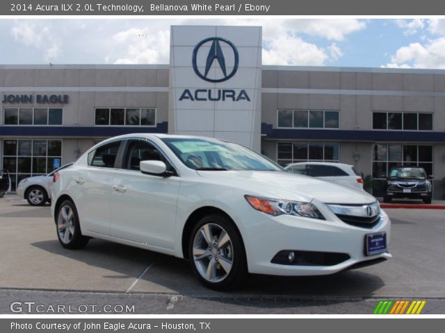 2014 Acura ILX 2.0L Technology in Bellanova White Pearl