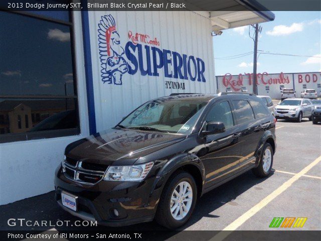 2013 Dodge Journey SXT in Brilliant Black Crystal Pearl