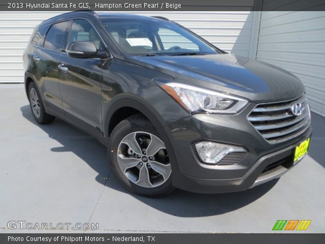 2013 Hyundai Santa Fe GLS in Hampton Green Pearl