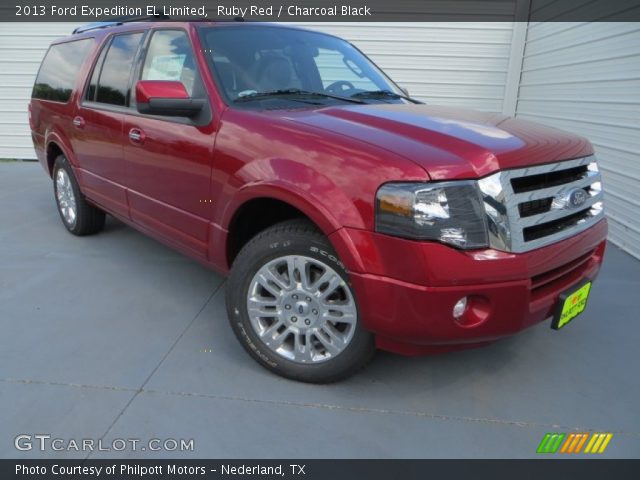 2013 Ford Expedition EL Limited in Ruby Red