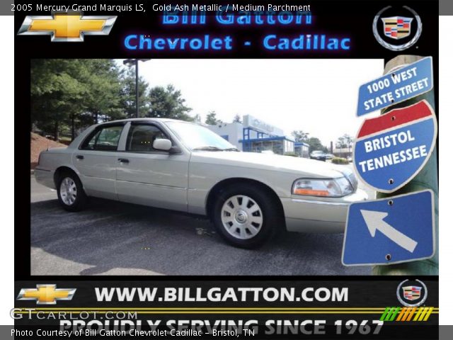 2005 Mercury Grand Marquis LS in Gold Ash Metallic