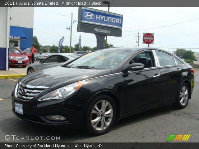 2011 Hyundai Sonata Limited in Midnight Black