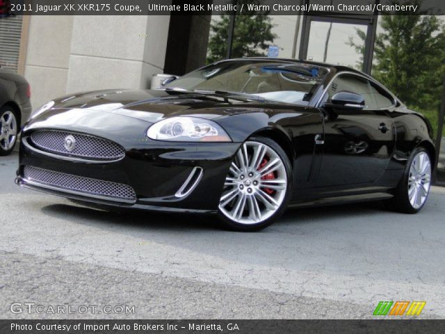 2011 Jaguar XK XKR175 Coupe in Ultimate Black Metallic
