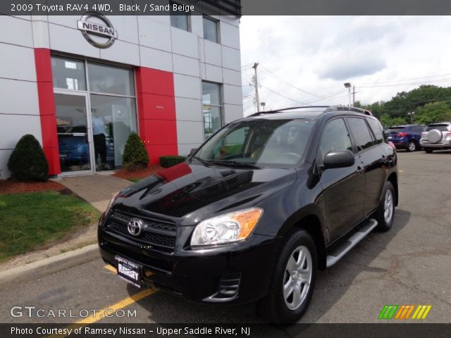 2009 Toyota RAV4 4WD in Black