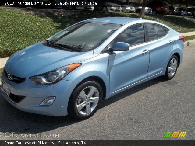 2013 Hyundai Elantra GLS in Blue Sky Metallic
