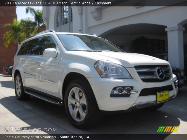 2010 Mercedes-Benz GL 450 4Matic in Arctic White