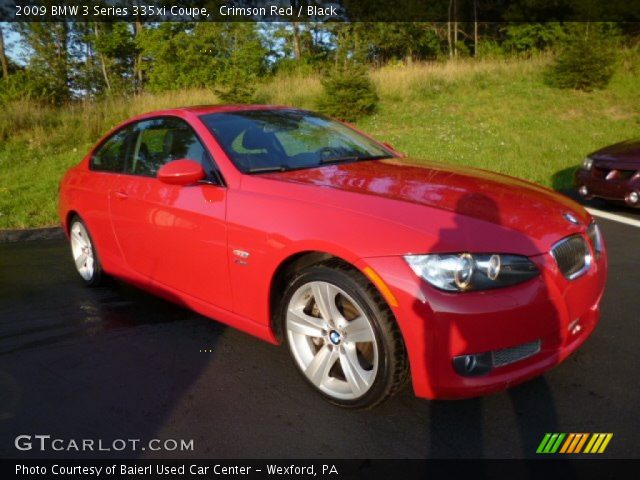 2009 BMW 3 Series 335xi Coupe in Crimson Red
