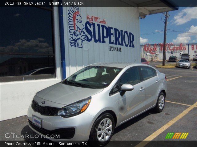 2013 Kia Rio LX Sedan in Bright Silver