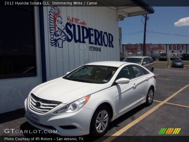 2012 Hyundai Sonata GLS in Shimmering White