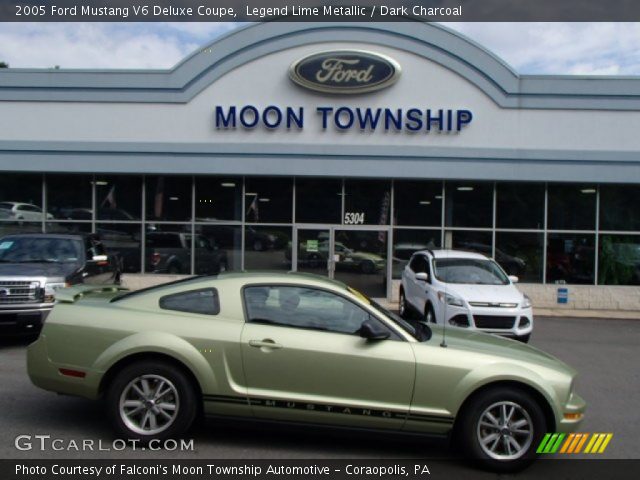 2005 Ford Mustang V6 Deluxe Coupe in Legend Lime Metallic