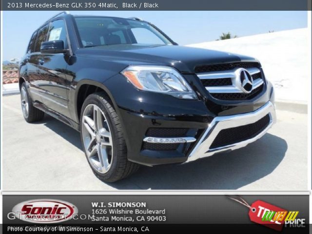 2013 Mercedes-Benz GLK 350 4Matic in Black