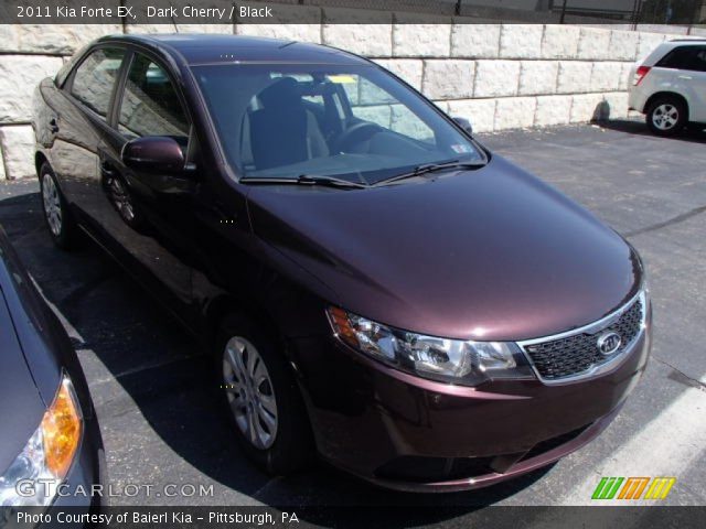 2011 Kia Forte EX in Dark Cherry